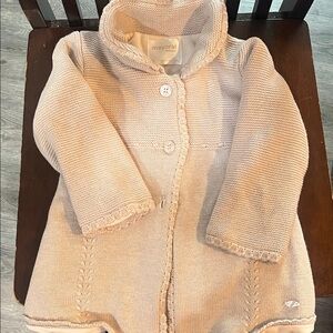Mayoral Cream Knit Baby Jacket